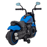 El Motorcykel Chopper Faster 6V Blå