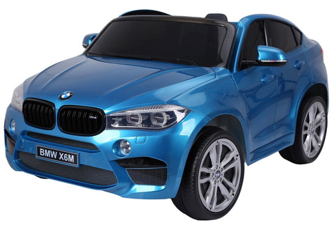 El Bil BMW X6 M XXL Blå 12V